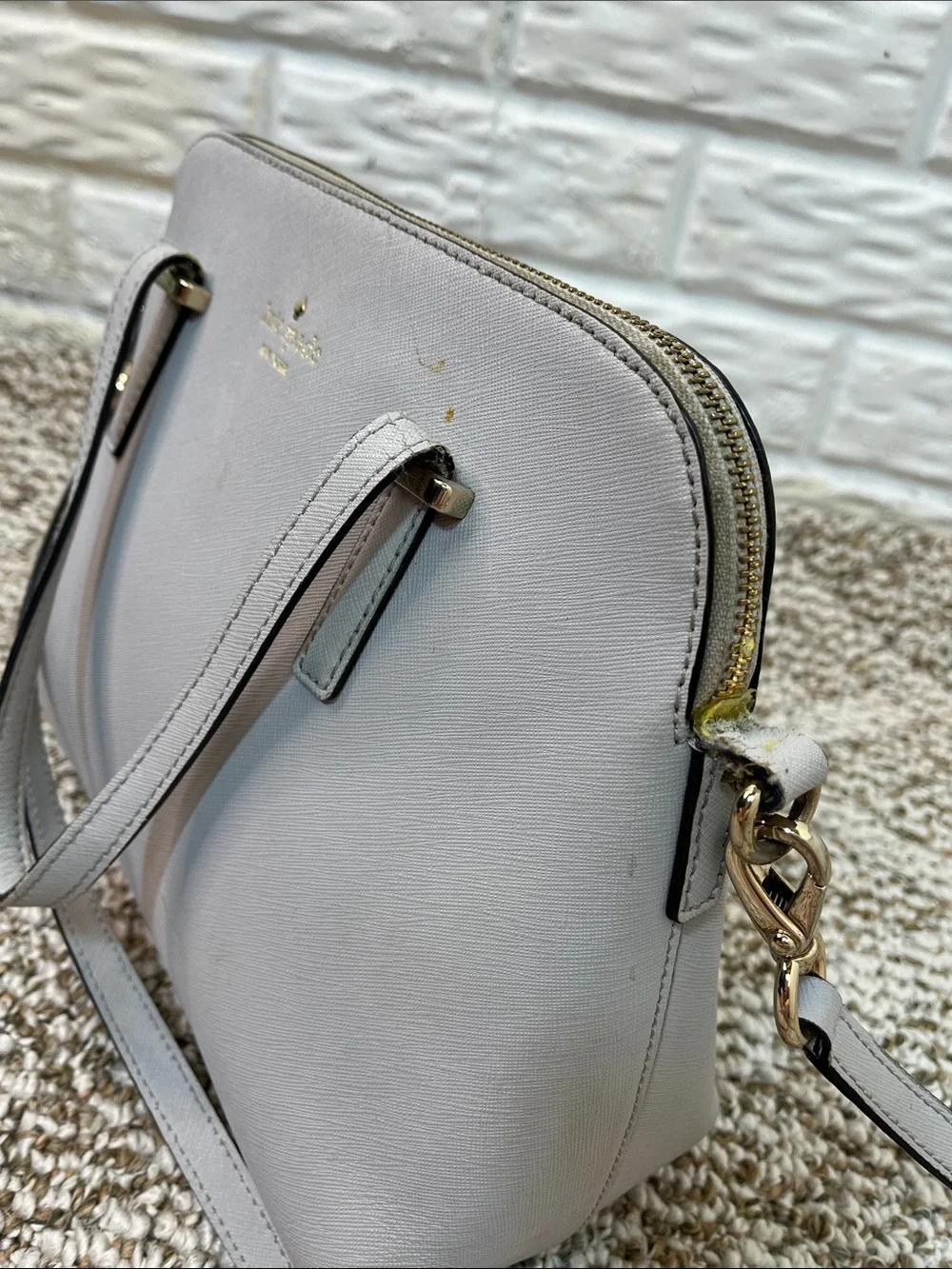 REHAB BUNDLE OF 3 LEATHER BAGS 2 KATE SPADE AND REBECCA MINKOFF
